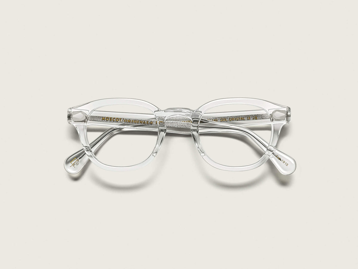 ARE CLEAR GLASSES IN STYLE IN 2025? MOSCOT’S TAKE ON THE TRANSPARENT FRAME TREND