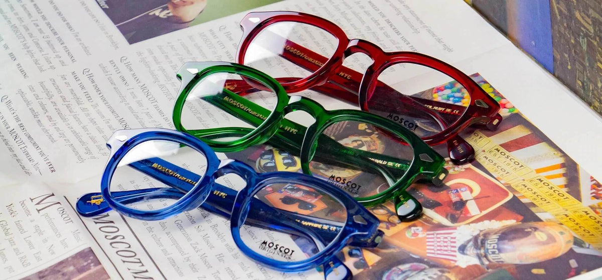 JEWEL TONE EYEGLASSES & SUNGLASSES