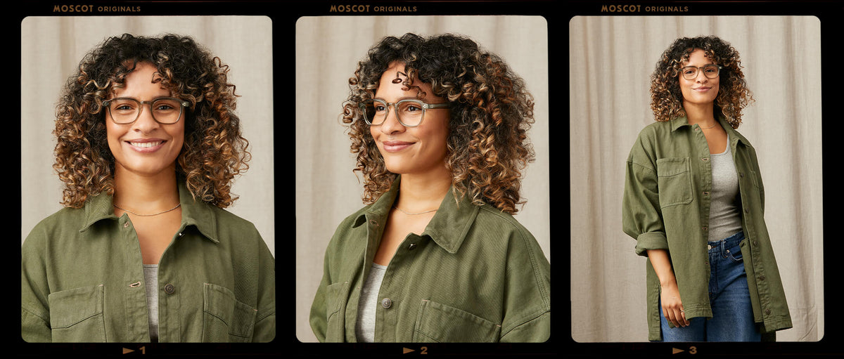 Model is wearing The MOMZA in size 49 in Sage