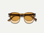 The ARTHUR in Tobacco with Amber Tinted Lenses