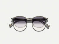 #color_charcoal | The ARTHUR SUN in Charcoal with American Grey Fade Tinted Lenses