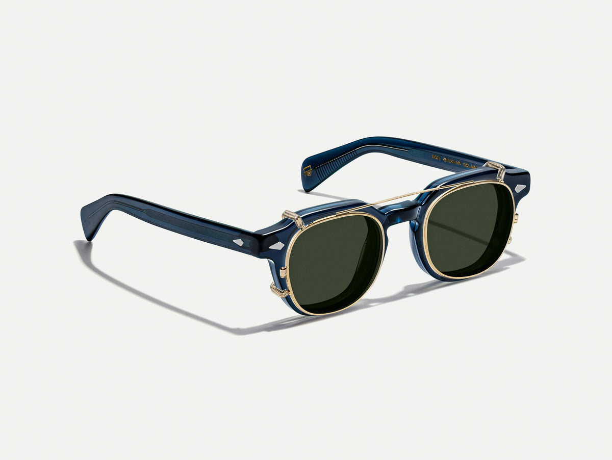 The DOLT CLIP in Gold with G-15 Tinted Lenses