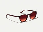 The FRANKIE SUN in Burgundy with Cabernet Tinted Lenses