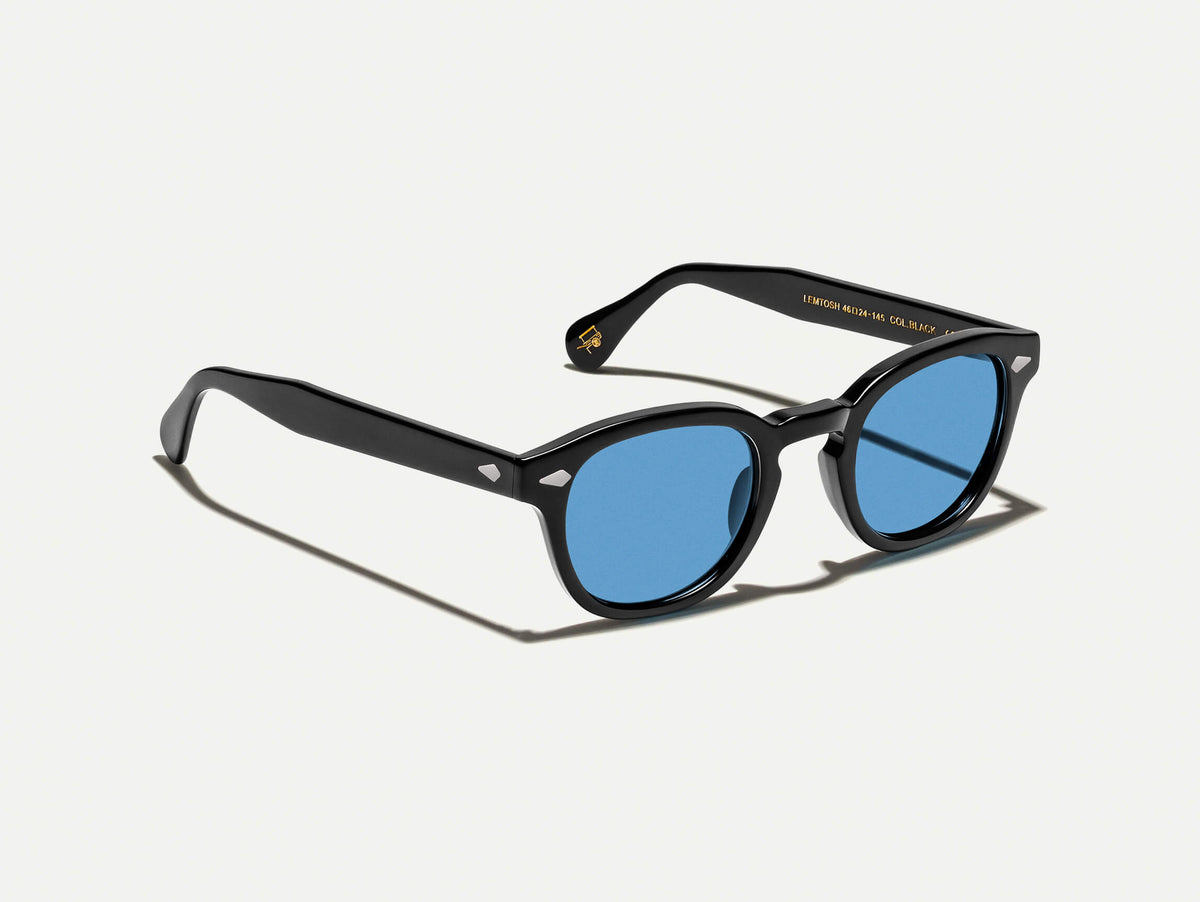 The LEMTOSH in Black with BLUE+ Tint