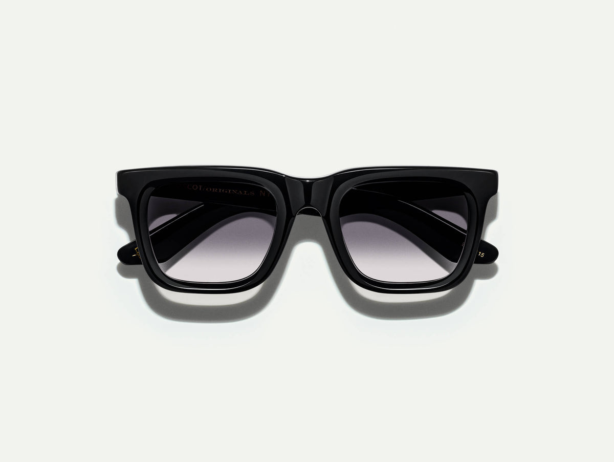 The RIZIK Black with American Grey Fade Tinted Lenses