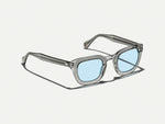 The TELENA in Grey/Light Grey with Bel Air Blue Tinted Lenses