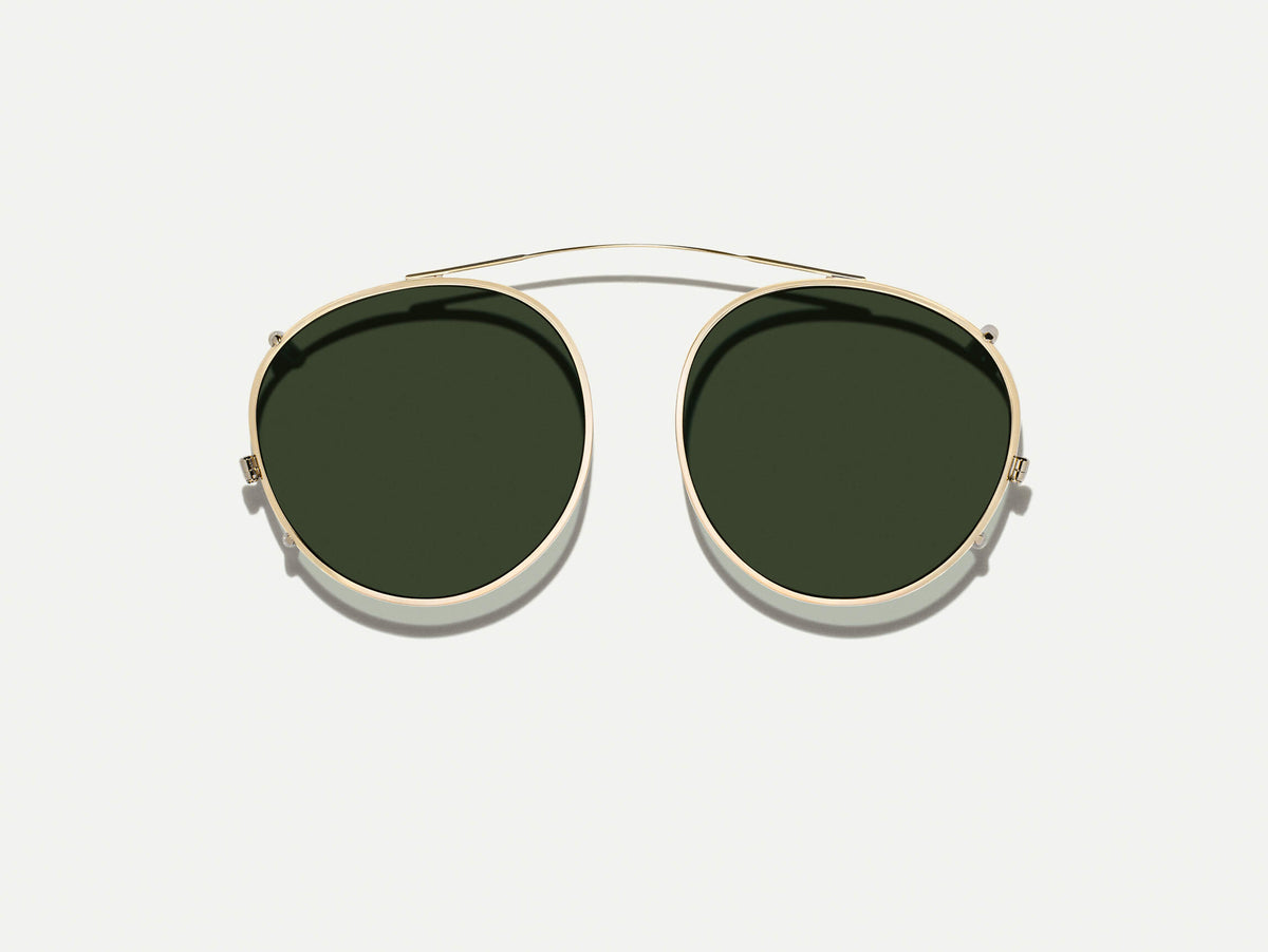 El ZEV CLIP en Gold con lentes tintadas G-15